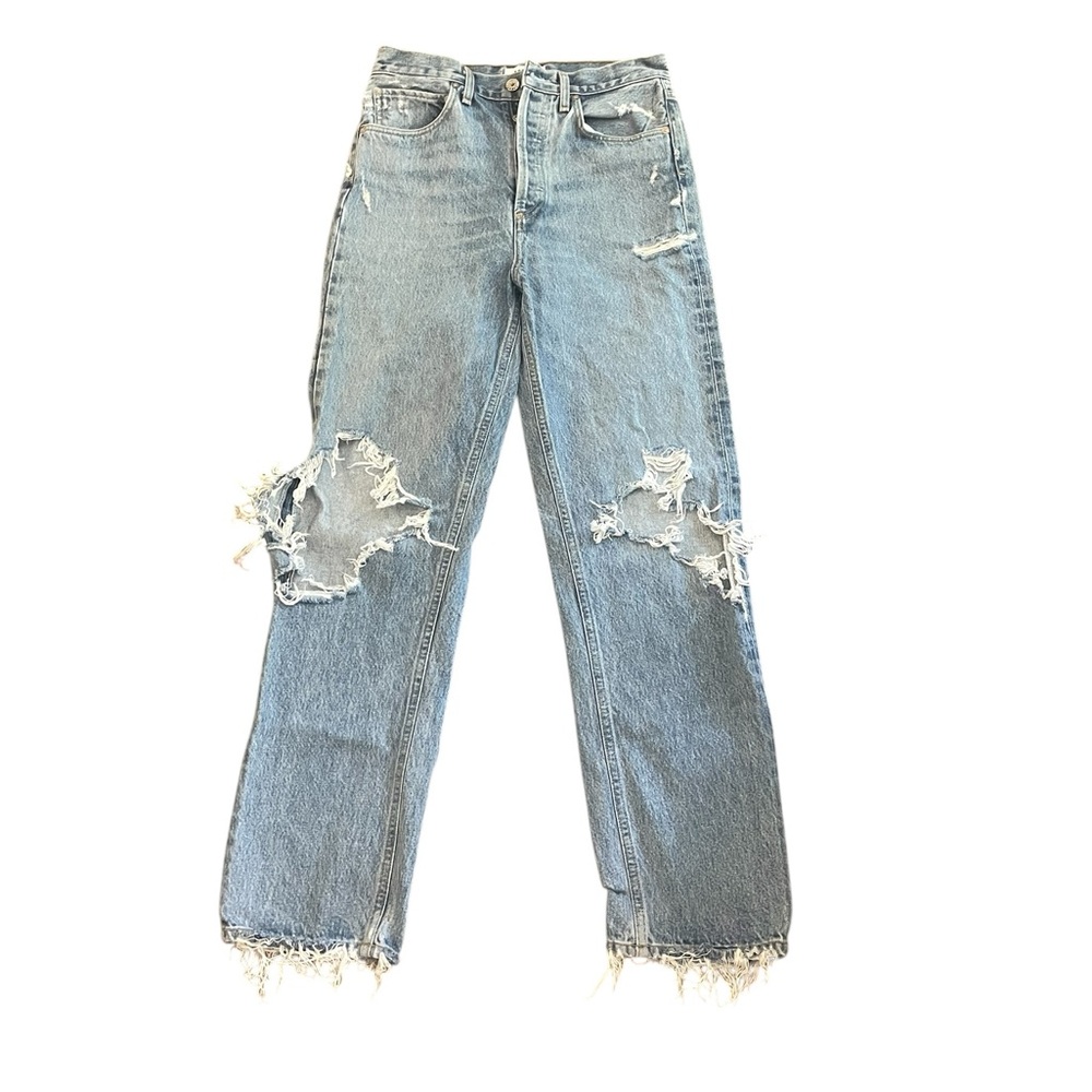 AGOLDE 90s Jeans Distressed Denim